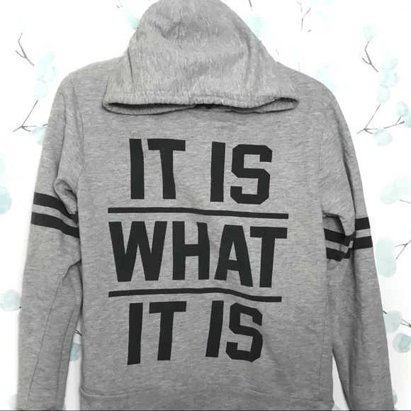 3 for $15 On Fire Juniors Heather Gray Hoodie Long Sleeve Sweatshirt Pullover - Picture 6 of 6